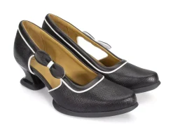 Fluevog Shoes Anodea | Heel With Side Bow Black Outlet
