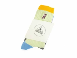 Fluevog Shoes Archer Vog Socks | Colourblock Sock Green Outlet