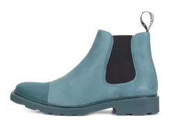 Fluevog Shoes Archie | Casual Chelsea Boot Teal Clearance