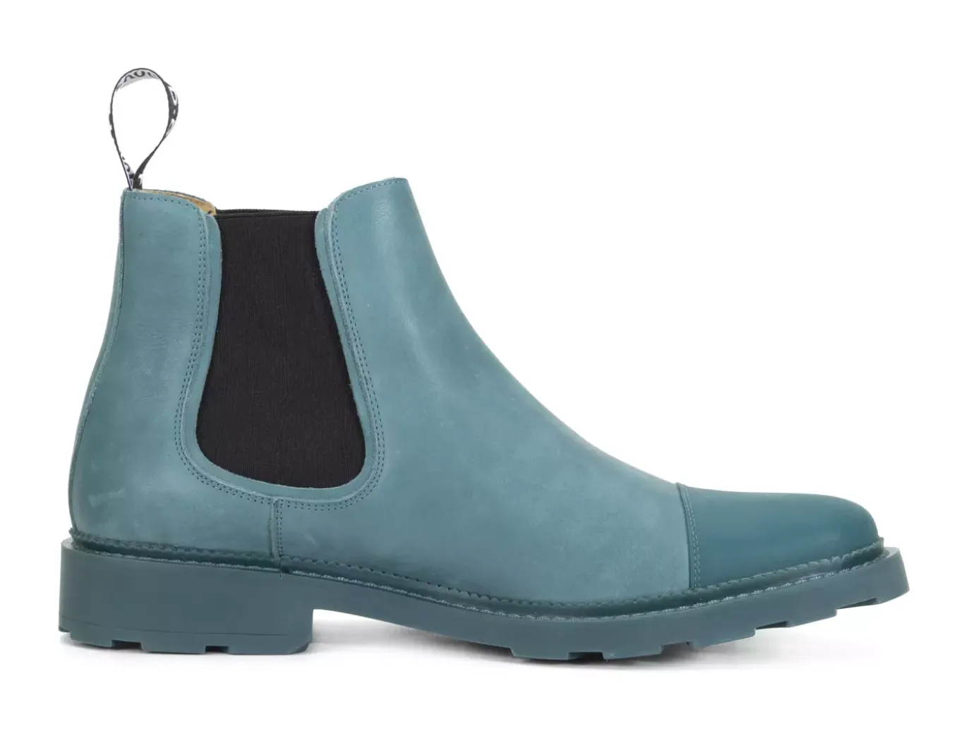 Fluevog Shoes Archie | Casual Chelsea Boot Teal Clearance
