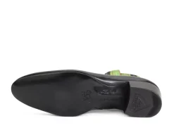 Fluevog Shoes Arthur | Zip-Up Ankle Boot Black/Green Plaid Online