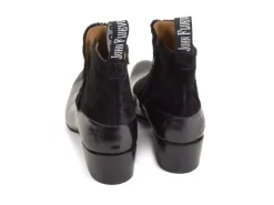 Fluevog Shoes Arthur | Zip-Up Ankle Boot Black Pony Flash Sale