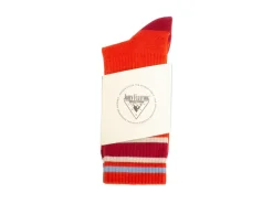 Fluevog Shoes Bandit | Colourblock Varsity Sock Red Best