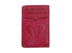 Fluevog Shoes Coco | Puffy Cardholder Red/Pink Outlet