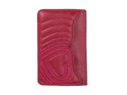 Fluevog Shoes Coco | Puffy Cardholder Red/Pink Outlet
