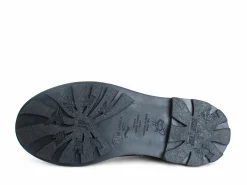 Fluevog Shoes Derby Swirl (6 Eye) | Classic Derby Boot Black Jacquard Cheap