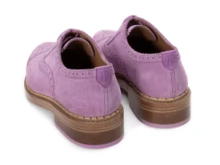 Fluevog Shoes Edda | Modern Brogue Shoe Purple Sale