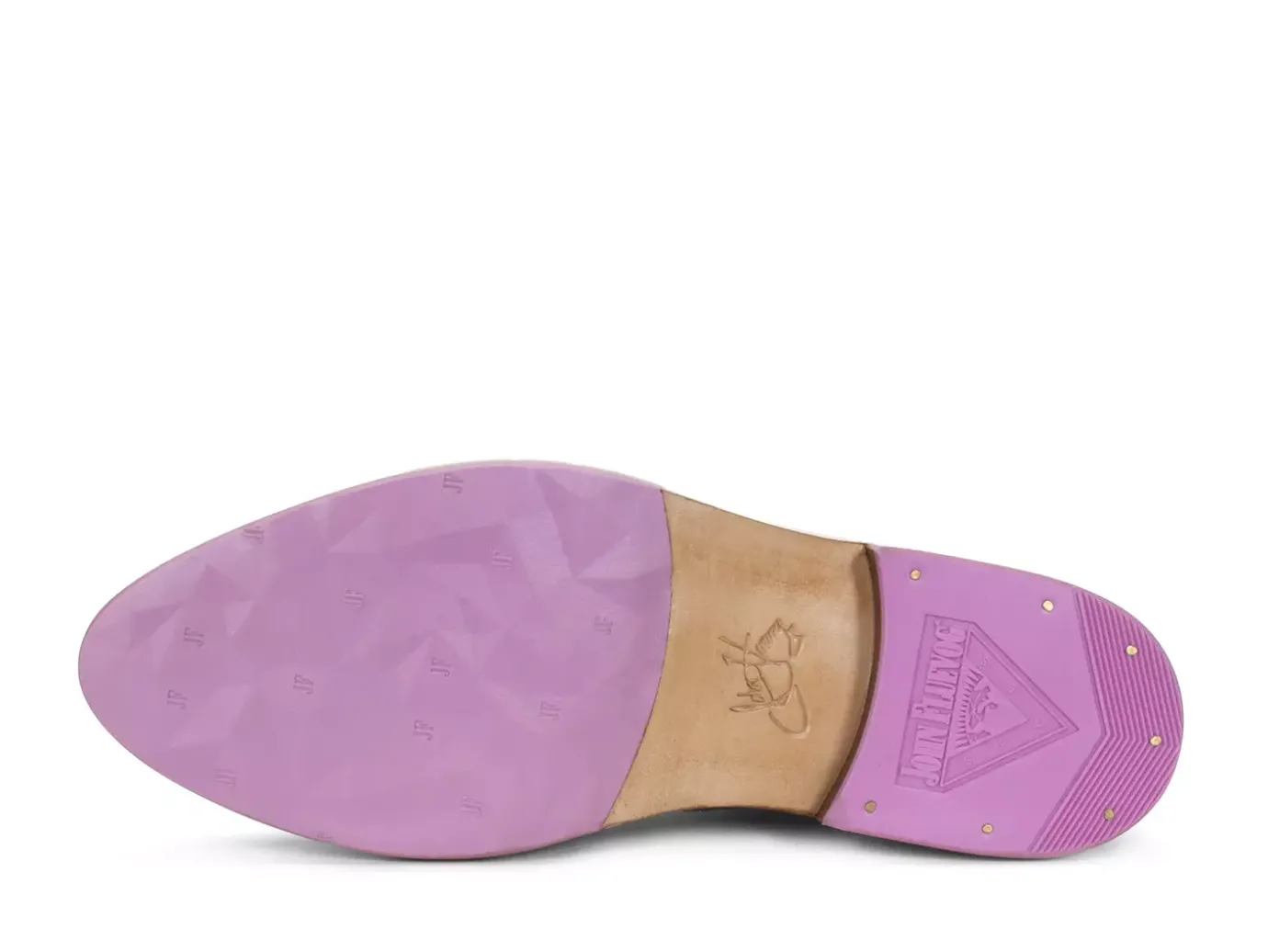 Fluevog Shoes Edda | Modern Brogue Shoe Purple Sale