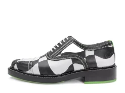 Fluevog Shoes Edda | Modern Brogue Shoe Black/White Online