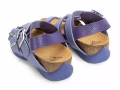 Fluevog Shoes Elsie | Strappy Buckle Sandals Lavender Cheap