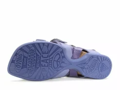 Fluevog Shoes Elsie | Strappy Buckle Sandals Lavender Cheap