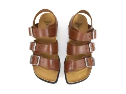 Fluevog Shoes Elsie | Strappy Buckle Sandals Brown Shop