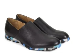 Fluevog Shoes Equinox | Slip-On Leather Shoe Black Online