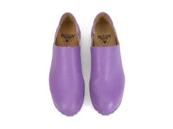 Fluevog Shoes Equinox | Slip-On Leather Shoe Purple Outlet
