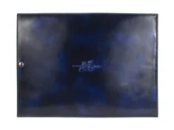 Fluevog Shoes Fiz Biz | Leather Laptop Sleeve Blue Store