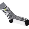 Fluevog Shoes Ford Vog Socks | Optical Illusion Sock Black/White Cheap