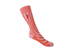 Fluevog Shoes Ford Vog Socks | Optical Illusion Sock Pink/Orange Discount