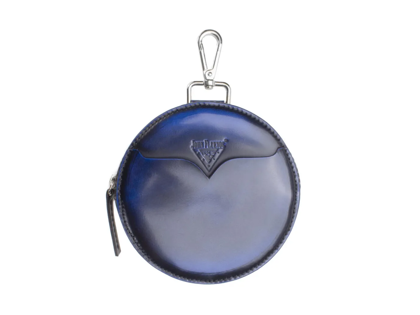 Fluevog Shoes Ginny | Clip On Pouch With Pocket Blue Cheap
