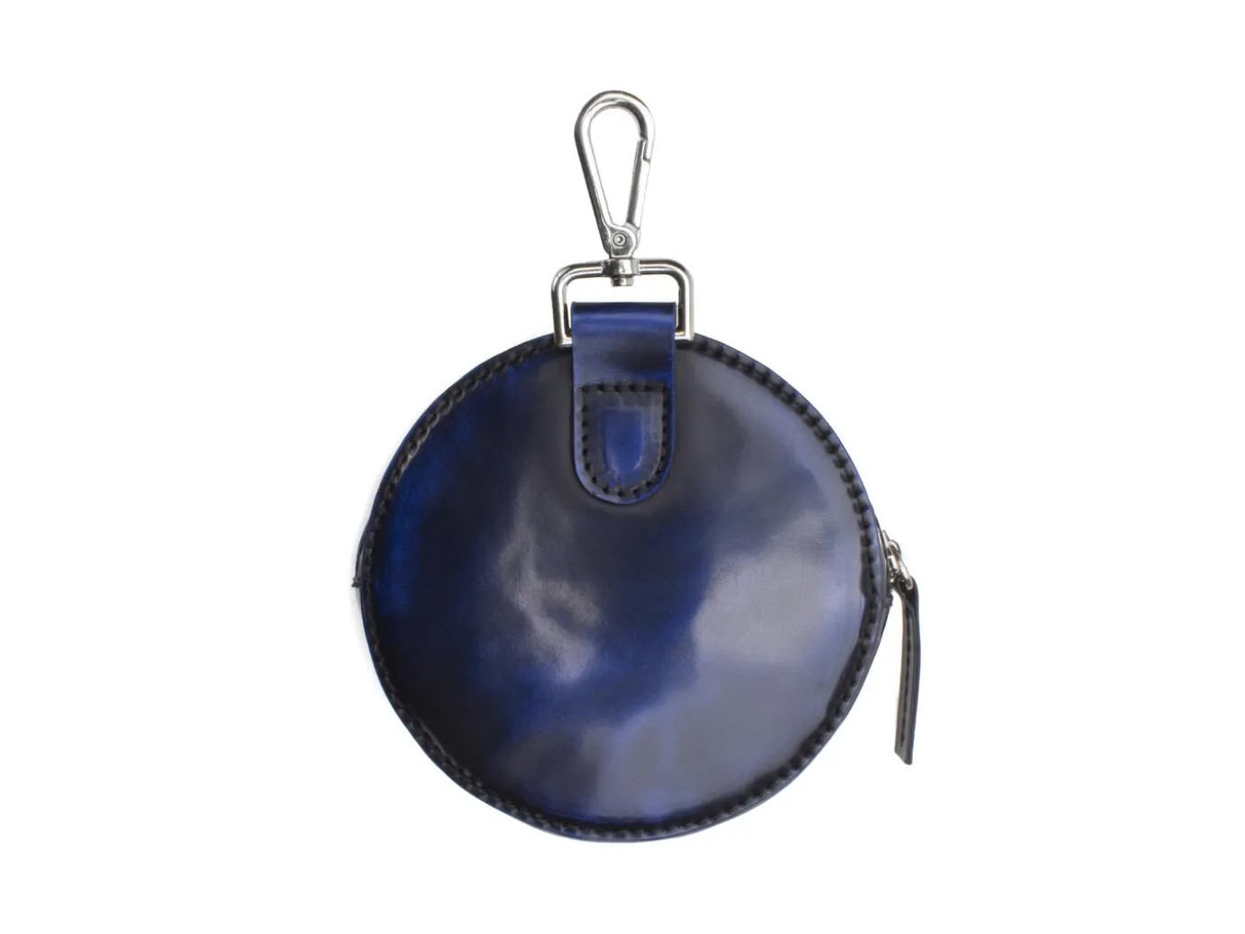 Fluevog Shoes Ginny | Clip On Pouch With Pocket Blue Outlet