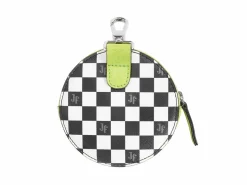 Fluevog Shoes Ginny | Clip On Pouch With Pocket Black/White Best Sale