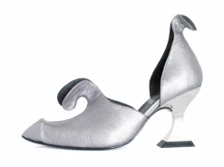Fluevog Shoes Jan Jansen | Metallic D'Orsay Pump Silver Online
