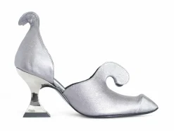 Fluevog Shoes Jan Jansen | Metallic D'Orsay Pump Silver Online