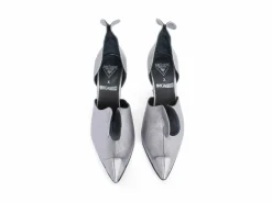 Fluevog Shoes Jan Jansen | Metallic D'Orsay Pump Silver Online