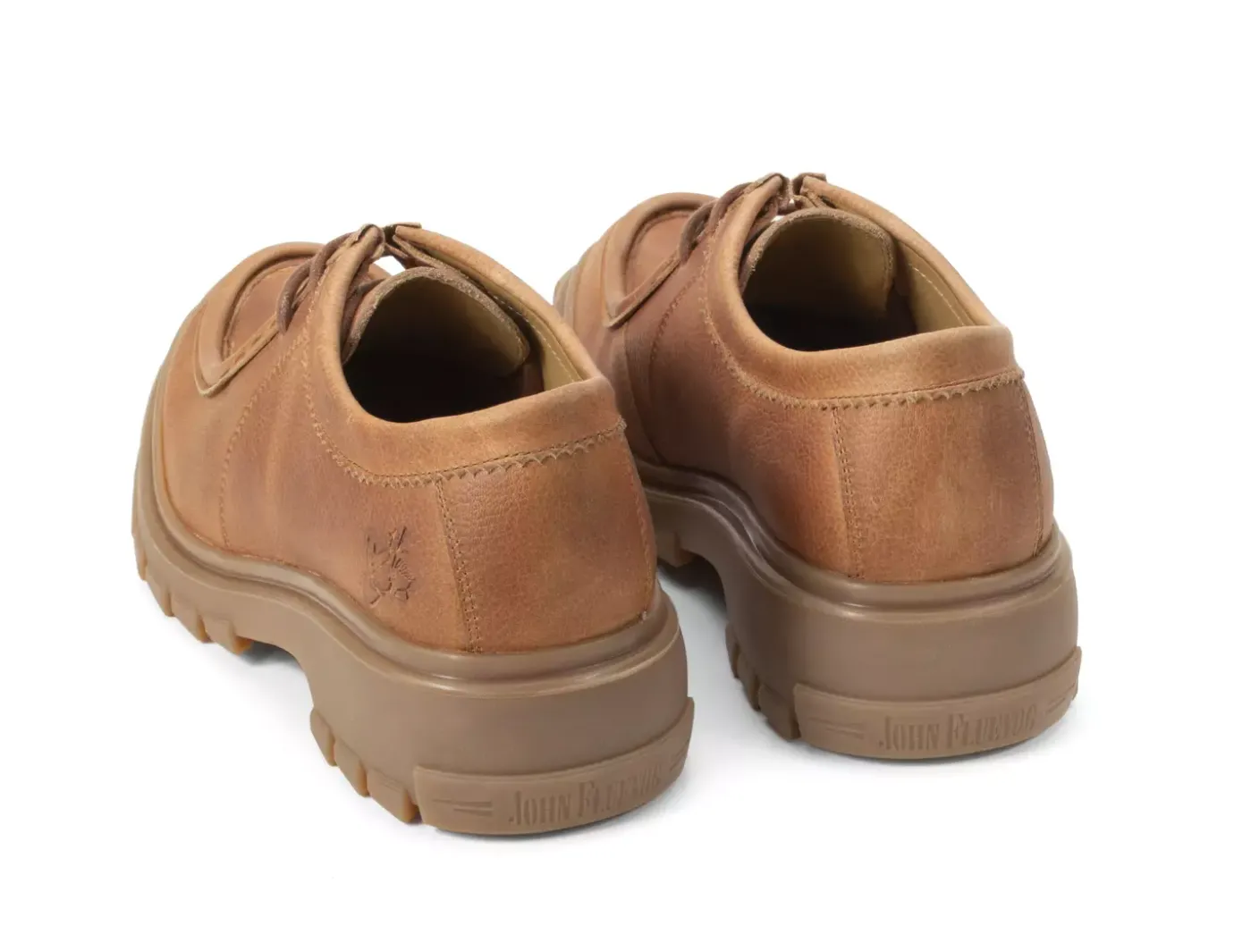 Fluevog Shoes Jueves | Casual Leather Shoe Brown Store