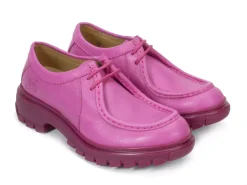 Fluevog Shoes Jueves | Casual Leather Shoe Pink Best Sale