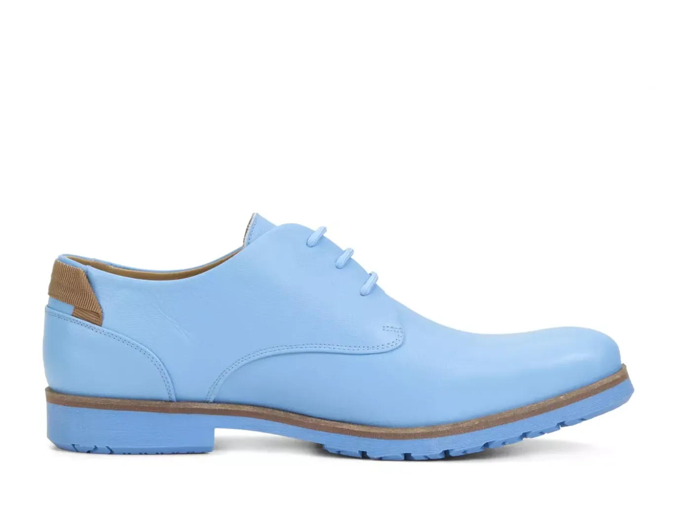 Fluevog Shoes Kenn | Contrast Derby Shoe Blue Cheap