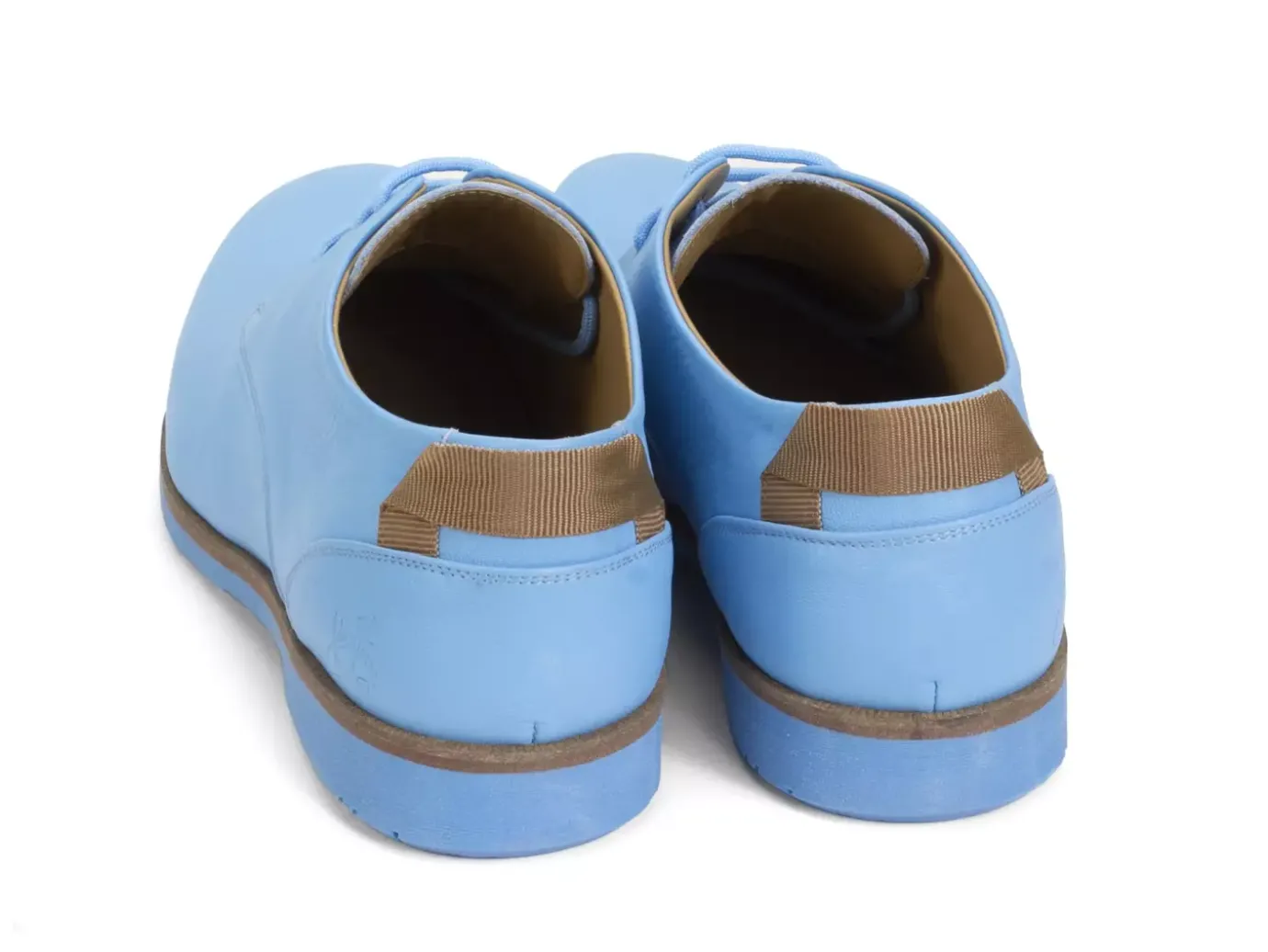 Fluevog Shoes Kenn | Contrast Derby Shoe Blue Cheap