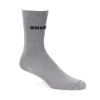 Fluevog Shoes Kermit Vog Socks | Solid-Coloured Lurex Sock Silver/Black Best Sale