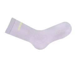 Fluevog Shoes Kermit Vog Socks | Solid-Coloured Lurex Sock Purple/Green New