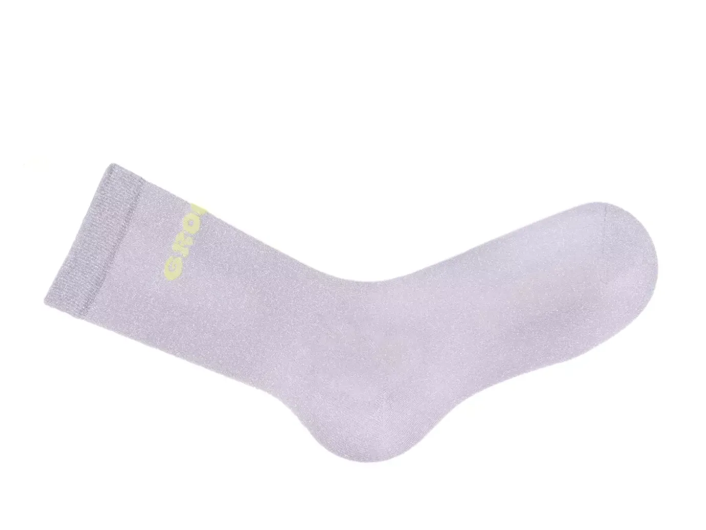 Fluevog Shoes Kermit Vog Socks | Solid-Coloured Lurex Sock Purple/Green New