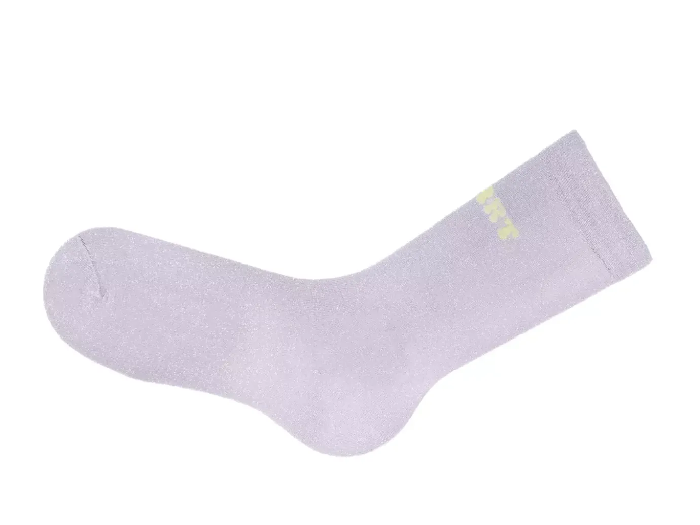 Fluevog Shoes Kermit Vog Socks | Solid-Coloured Lurex Sock Purple/Green New