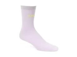 Fluevog Shoes Kermit Vog Socks | Solid-Coloured Lurex Sock Purple/Green Clearance