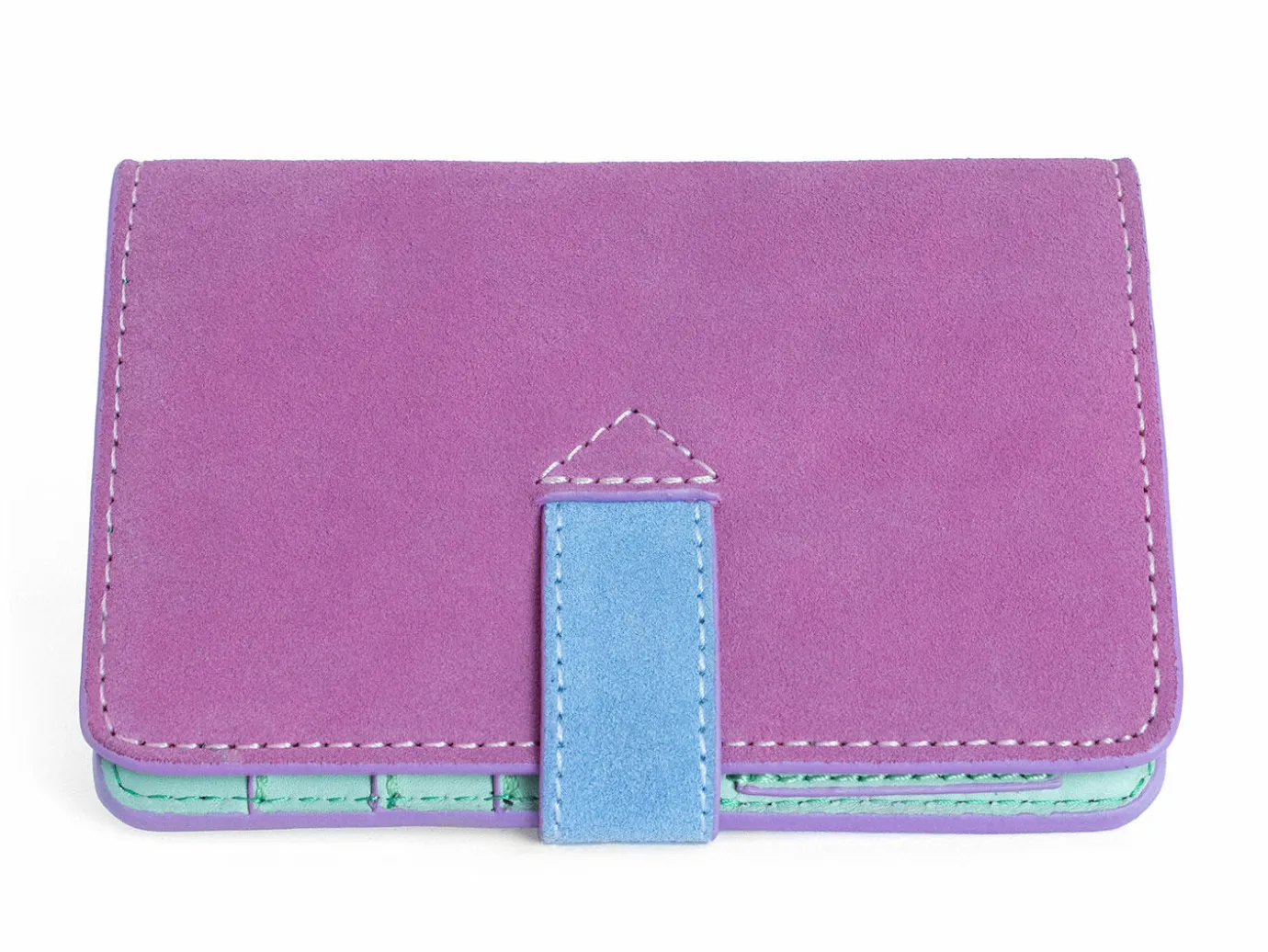 Fluevog Shoes Kiki Wallet | Leather Passport Wallet Pastel Multi Sale