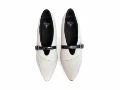 Fluevog Shoes Kit | Minimalistic Padded Pump Beige Quilted Clearance