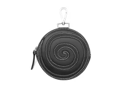 Fluevog Shoes Kitty | Round Clip-On Pouch Black Best