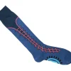 Fluevog Shoes Lover Vog Socks | Lover Boot Sock Blue Flash Sale