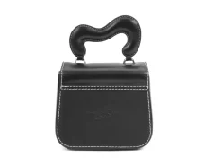 Fluevog Shoes Luciana | Puffy Padded Handbag Black/White Best