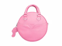 Fluevog Shoes Lucy | Round Leather Bag Pink Store