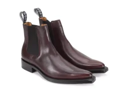 Fluevog Shoes Lyngenfjord | Pointed Toe Chelsea Boot Brown Shop