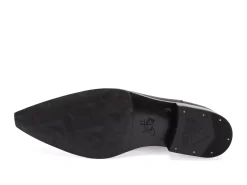 Fluevog Shoes Lyngenfjord | Pointed Toe Chelsea Boot Black Cheap