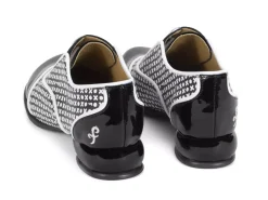 Fluevog Shoes Martha | Contrast Lace-Up Shoe Black/White Xo Cheap