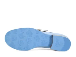 Fluevog Shoes Mcphee | Triple-Strap Buckle Shoe Blue Best Sale