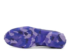Fluevog Shoes Meridian | Slip-On Shoe With Plastic Toggle Purple Discount