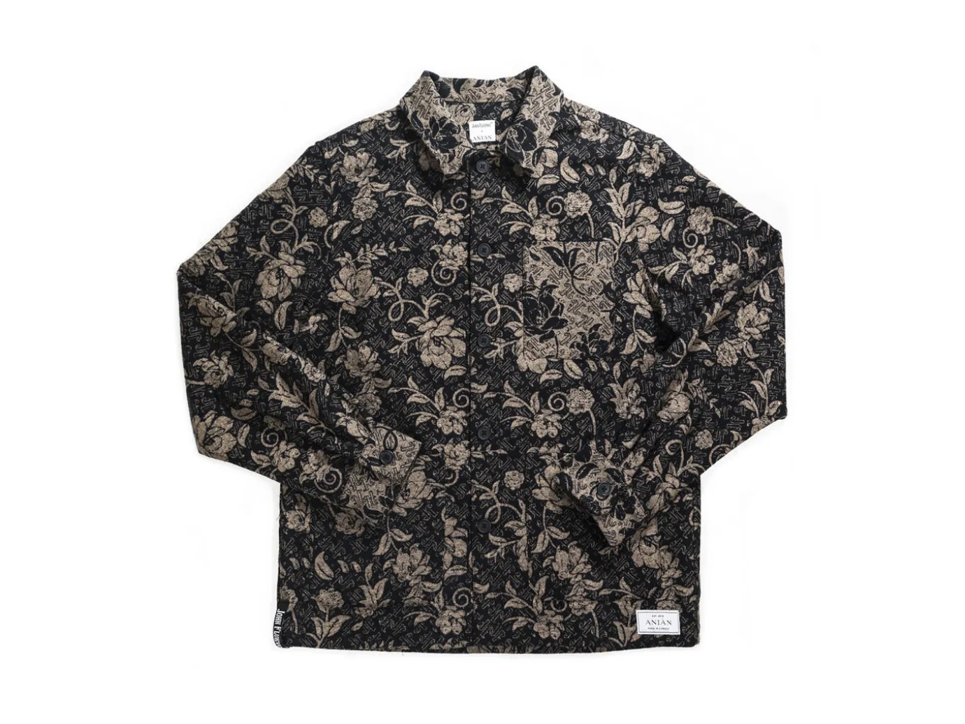 Fluevog Shoes Metchosin Coat | Fluevog X Anian Baroque Floral Cheap