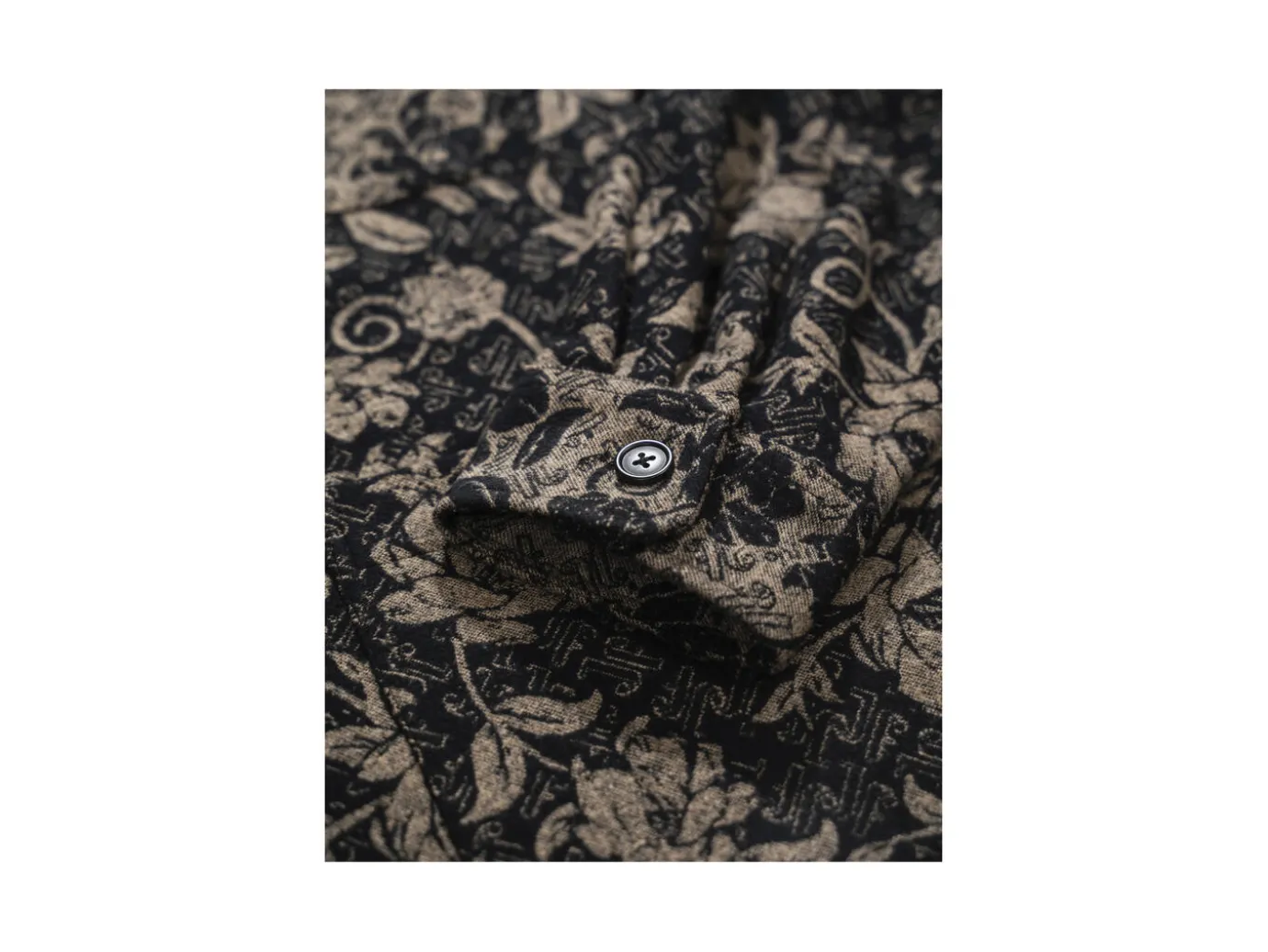 Fluevog Shoes Metchosin Coat | Fluevog X Anian Baroque Floral Cheap