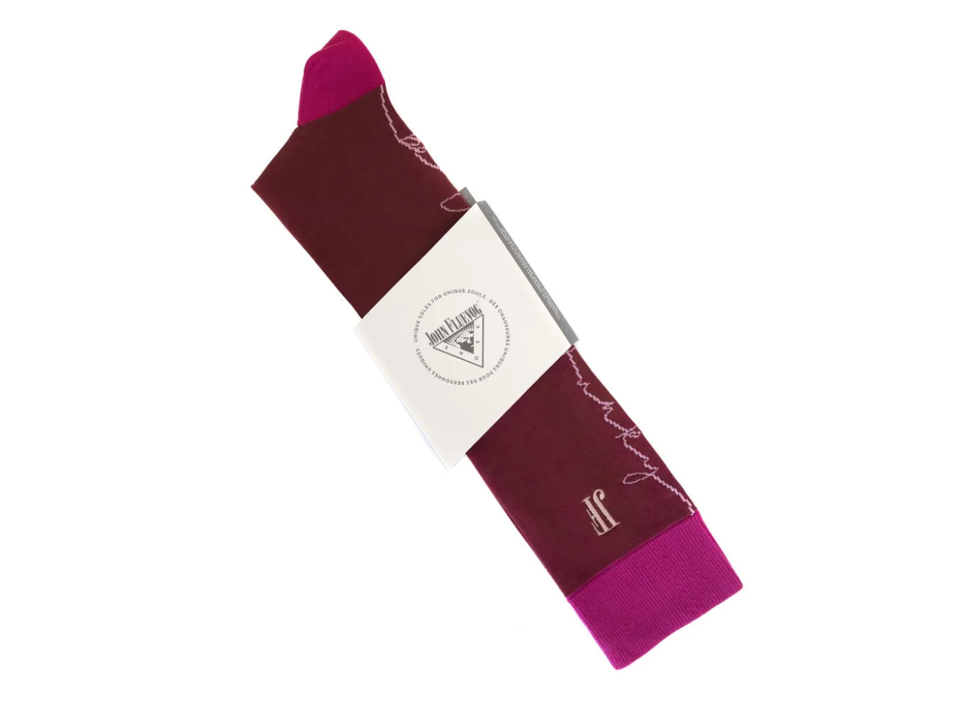 Fluevog Shoes Midna Vog Socks | Knee Sock Red Store